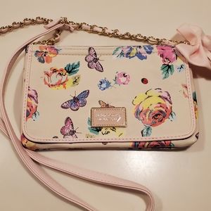 Betsey Johnson Floral Crossbody